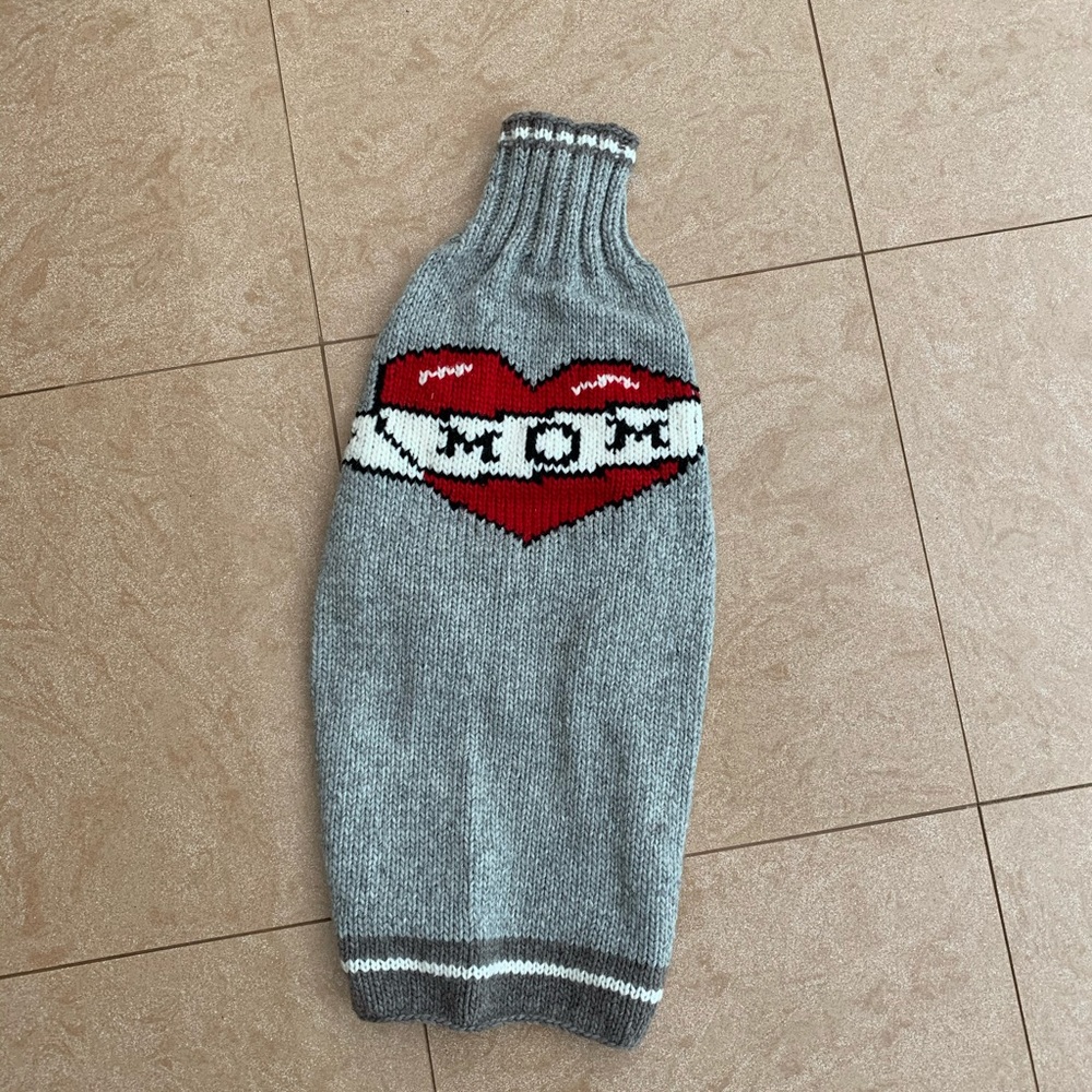 MOM Dog Sweater - Size Medium